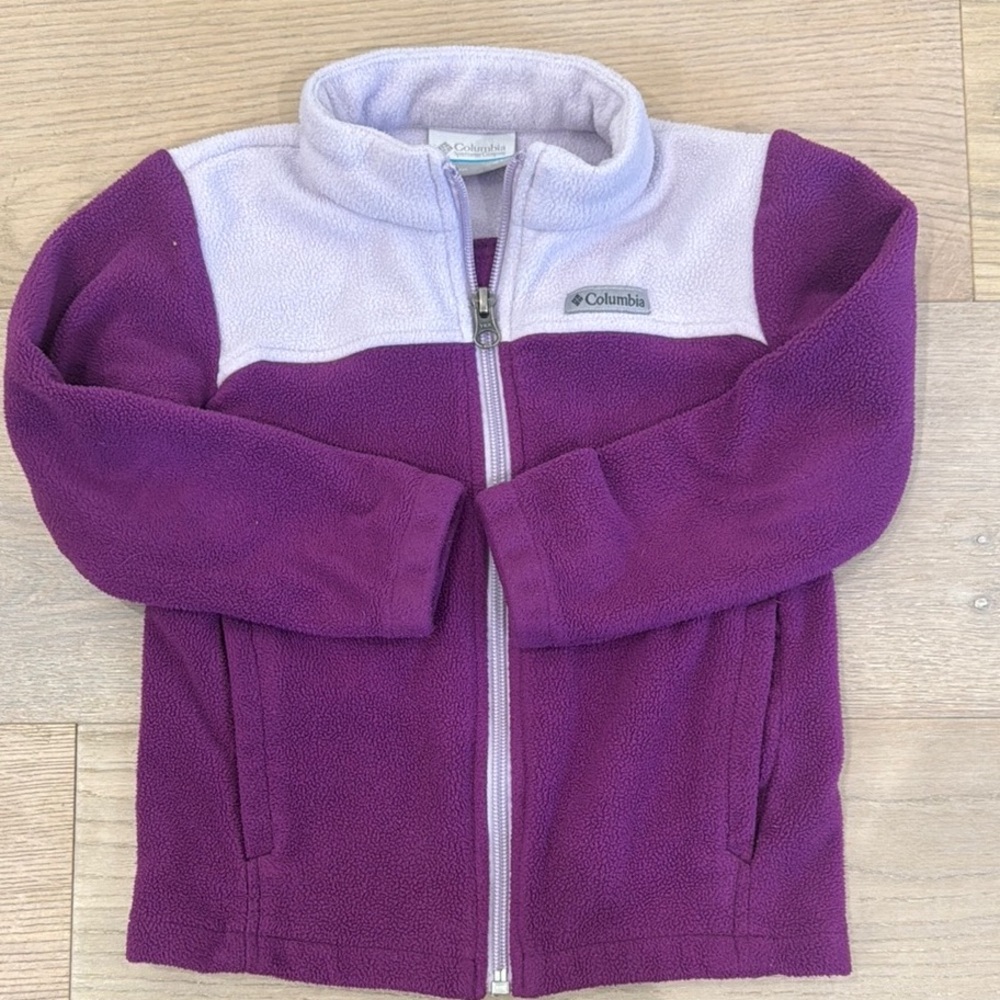 Columbia Purple Fleece Jacket